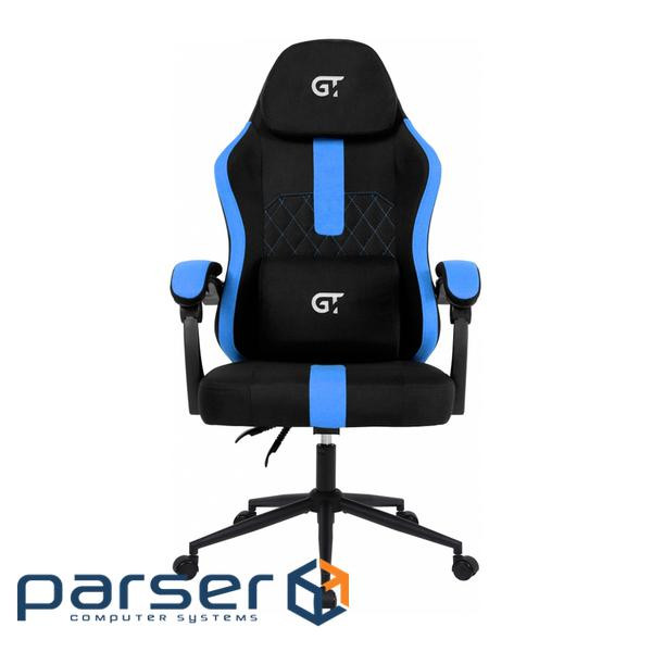 Крісло ігрове GT Racer X-2326 Black/Blue (X-2326 Fabric Black/Blue)