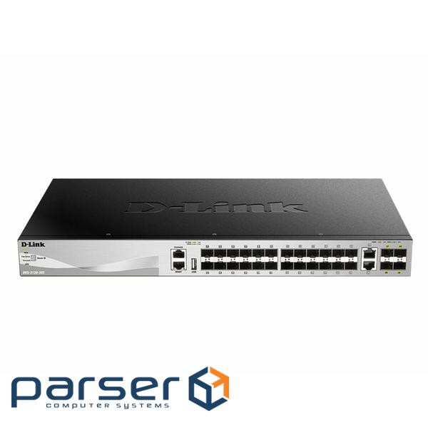 Комутатор мережевий D-Link DGS-3130-30S
