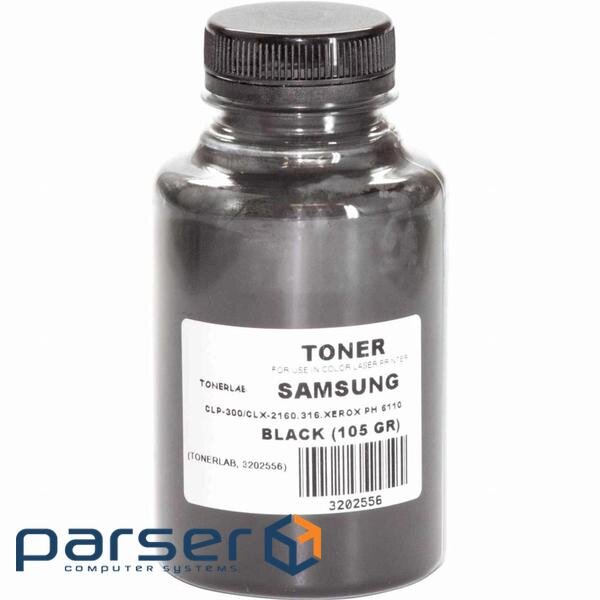 Тонер Samsung CLP-300/600, 105г Black TonerLab (3202556)