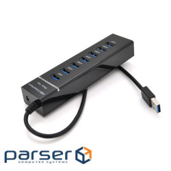 Хаб USB 3.0 UH-703 (7 портів USB3.0) підтримка до 1TB, Blister (NX-UH-703) 1TB, Blister (NX-UH-703)