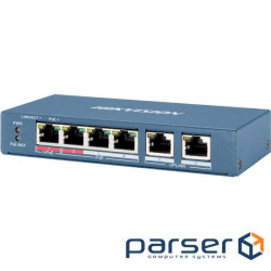 Network switch Cisco SG350X-48-K9-EU Тип - управляемый 3-го уровня, форм-фактор - в стойку, количество портов - 54, порты - SFP+, Gigabit Ethernet, комбинированный, возможность удаленного управления - управляемый, коммутационная способность - 176 Гбит/ с, размер таблицы МАС-адресов - 64000 Кб, корпус - Металический, 48x10/ 100/ 1000TX, 2хSFP+ Hikvision DS-3E0106HP-E