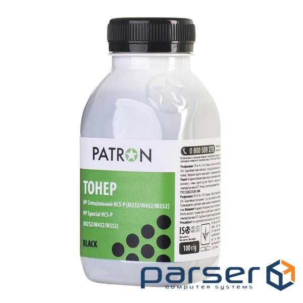 Тонер HP CLJ CP1025/CP1215/M252/M452/M552/5500 BLACK 100 г Patron (PN-HCS-P-B-100)