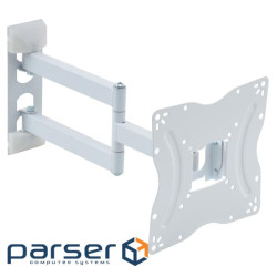 Кріплення для телевізора ТV3 WHITE, 13"-55", до 30 кг, VESA від 75*75 до 200*200, Поворо (TV3 White)