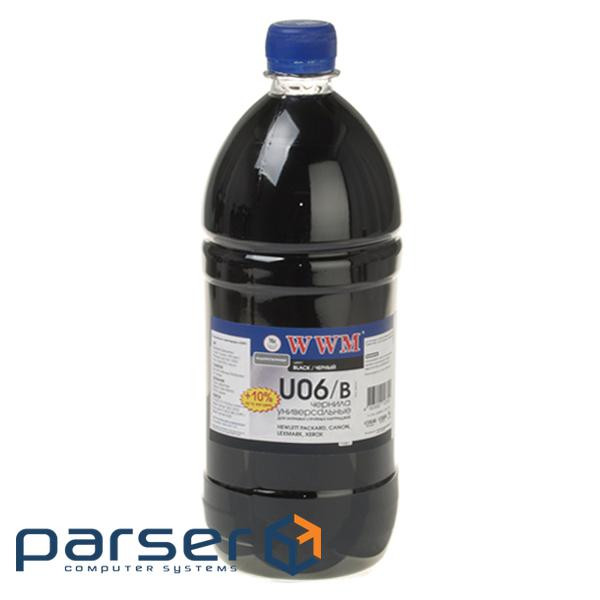 Ink WWM Universal Canon/HP/Lexmark/Xerox Black 1000г (U06/B-4)