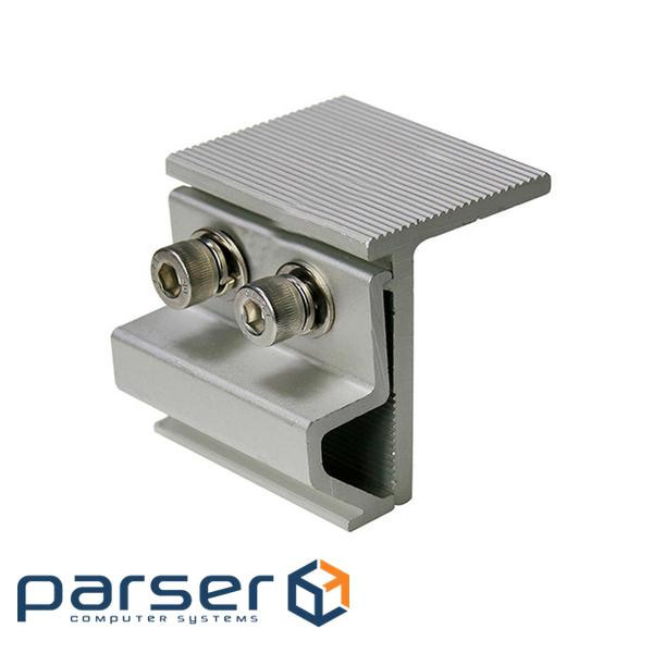 Кутовий затискач для кронштейна, алюмінієвий, 25х21х21мм (YT-41645)