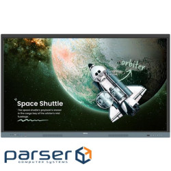 Інтерактивна панель 86" BenQ RE8604, IPS, UHD, 8Гб/ 128Гб, колонки, кріплення, чорна (9H.F9GTK.DED)