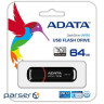 Накопичувач ADATA 64GB USB 3.0 UV150 Black (AUV150-64G-RBK)