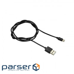 Date cable USB 2.0 AM to Lightning 1.0m MFI Black Canyon (CNS-MFICAB01B)