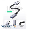 Перехідник OTG USB 3.0 AF to USB-C 0.1m US378 black Ugreen (70889)