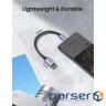 Перехідник OTG USB 3.0 AF to USB-C 0.1m US378 black Ugreen (70889)