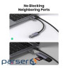 Перехідник OTG USB 3.0 AF to USB-C 0.1m US378 black Ugreen (70889)