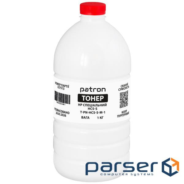 Тонер HP CLJ Pro 4203/4303/Canon 069/MF1333C, Special 1kg, Magenta Patron (PN-HCS-S-M-1)