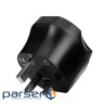 Перехідник EU to UK 220V black Essager (ECTZH-YCC01-Z)