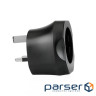 Перехідник EU to UK 220V black Essager (ECTZH-YCC01-Z)