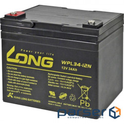 UPS battery Long 12V-34Ah, WPL34-12N