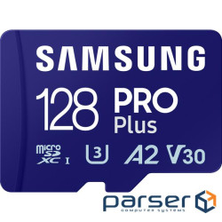 Карта пам"яті Samsung 512GB microSDXC class 10 UHS-I U3 V30 Pro Plus (MB-MD512SB/WW)
