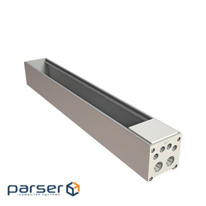 Розеточна коробка Ofiblock COMPACT на 8хK45 модулів, біла заглушка (KFC208/9)