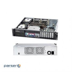 Supermicro Case CSE-523L-505B 500W 2U Chassis supports for maximum motherboard 12"x10" ATX Brown Box