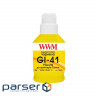 Чорнило WWM Canon GI-41 для Pixma G2420/3420 190г Yellow (KeyLock) (G41Y)