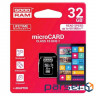 Memory card GOODRAM microSDHC M1AA 32GB UHS-I Class 10 + SD-adapter (M1AA-0320R12)