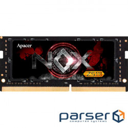 Модуль пам'яті APACER Nox SO-DIMM DDR4 3200MHz 8GB (A4S08G32CLYBDAA-1)