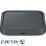 Зарядний пристрій Samsung 15W Wireless Charger Pad Dark Gray (EP-P2400TBEGEU)