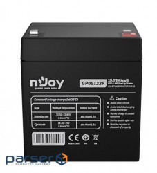 Акумуляторна батарея NJOY GP05122F (12В, 5Ач )