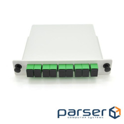 Оптичний корпусний дільник Merlion ML-OP-S606 PLC-1&times,8 SC / APC Merlion ML-OP-S606 PLC-1&times,8 SC / APC