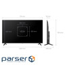 Телевізор 50", QLED, UHD, VIDAA KIVI 50U9000HB