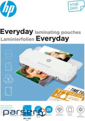 Плівка для ламінування HP Everyday Laminating Pouches, A4, 80 Mic, 216 x 303, 25 pcs (9153) HP Everyday Laminating Pouches, A4, 80 Mic, 216 x 303, 25 pcs (9153)