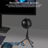 Мікрофон Vertux Sphere LED USB Black (sphere.black)