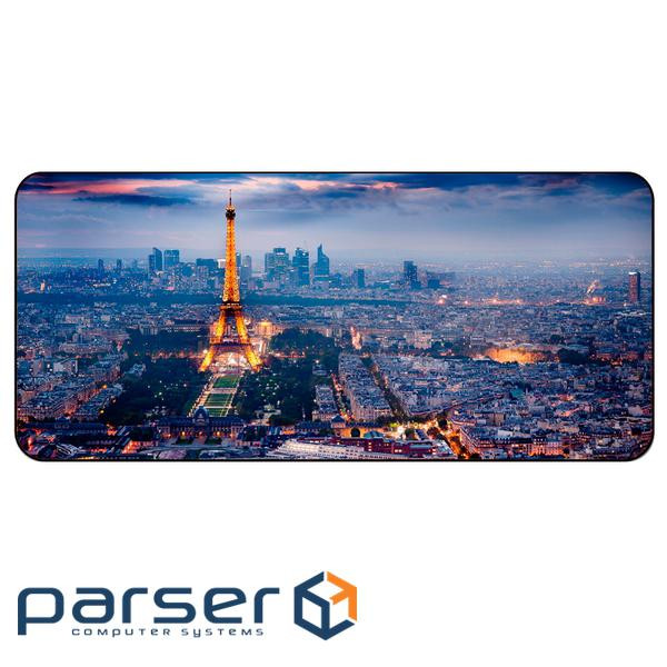 Килимок 300*600 тканинний "Ейфелева вежа" з бічним прошивкою, товщина 2 мм (ET362) (ET362)