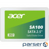 SSD ACER SA100 120GB 2.5" SATA (BL.9BWWA.101)