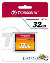 Memory card Transcend TS32GCF133 32Gb CompactFlash Card 133X