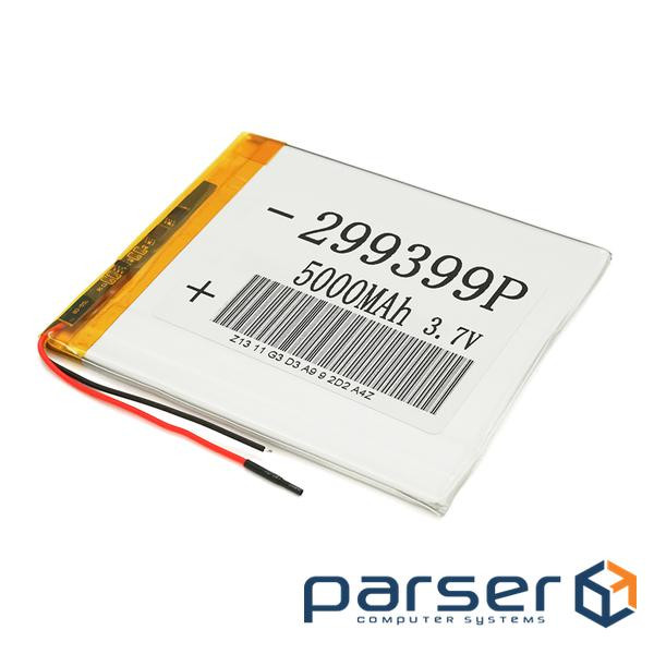 Літій-полімерний акумулятор 2.9*93*99mm (Li-ion 3.7В 4500мА&middot,год) (299399) ) (299399)