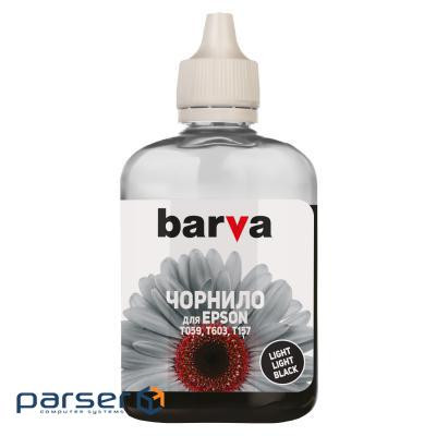 Чорнило Barva EPSON T0599 (R2400) LIGHT LIGHT BLACK 90г (E059-447)