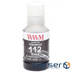 Ink WWM Epson L11160/6490 No. 112 140g Black pigmented (E112BP)