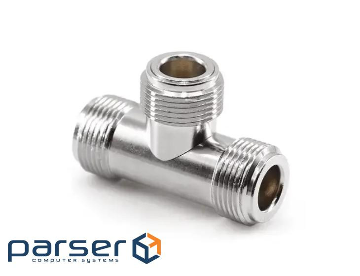 Спліттер N Тype Female 3Х (мама, гніздо), трійник розгалужувач, ці (YT42305(мама, гніздо))