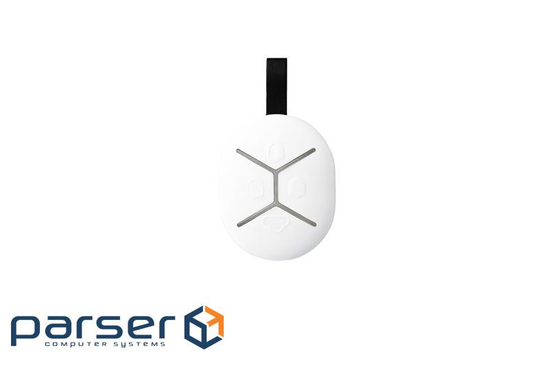 Брелок U-Prox Keyfob B4 White, 4 кнопки, бездротовий, білий (4820261370461)