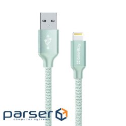 Date cable USB 2.0 AM to Lightning mint ColorWay (CW-CBUL004-MT)