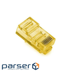 RITAR RJ-45 UTP Cat.5e connector 100pcs / pack Yellow (RJ45ML-YW) (RJ45ML-Yellow)