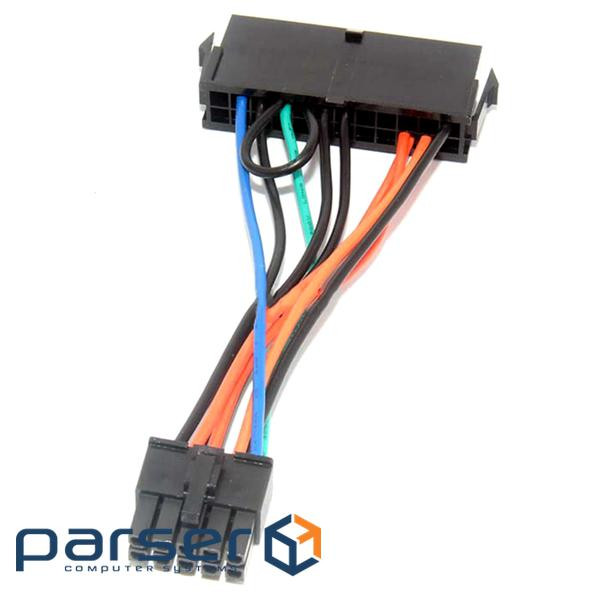 Кабель живлення-подовжувач Lucom ATX 24p->10p F/M,0.1m 10pin Lenovo (62.09.8088-1)