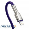 Кабель Baseus Cafule metal Type-C to Lightning PD 20W 1M Фіолетовий (CATLJK-A05) (CATLJK-A05 1м )