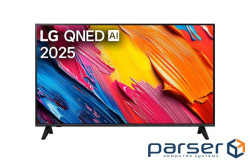 Телевізор 43" LG QNED 4K 60Hz Smart WebOS Black (43QNED70A6A)
