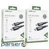 Кабель ACEFAST C1-03 USB-C to USB-C 60W 1.2м Black (AFC1-03B)
