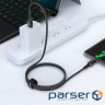 Кабель ACEFAST C1-03 USB-C to USB-C 60W 1.2м Black (AFC1-03B)