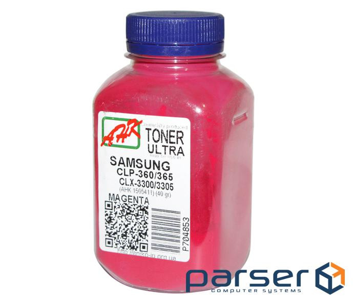Тонер Samsung CLP-360/365/CLX-3300, 40г, 1K Magenta AHK (1505415)