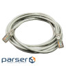 Патч-корд 3м UTP cat.5e, CU, 24AWG, gray GEAR (GPC-UTPCURJ45-3G)