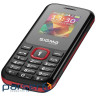 Мобільний телефон Sigma X-style 171 MINI Track Black-Red (4827798813744)