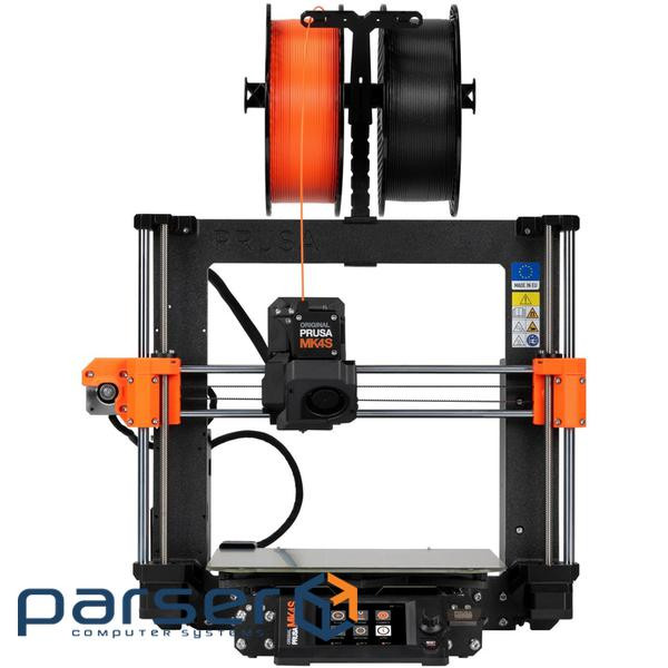 Друкарка 3D Prusa MK4S (FDM 1.75mm 250x210x220mm USB Wi-Fi NFC чорний) (PR-14268)